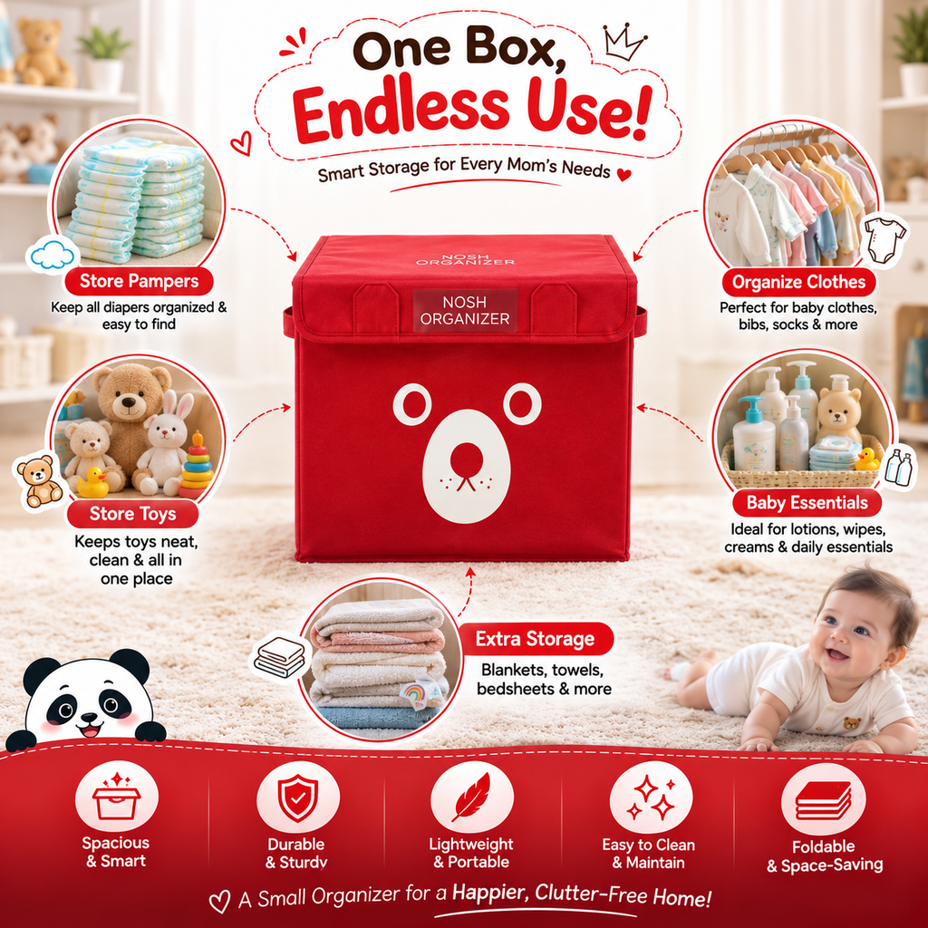 Pack of 3 Nosh Organizer Bundle | Clutter Free Storage