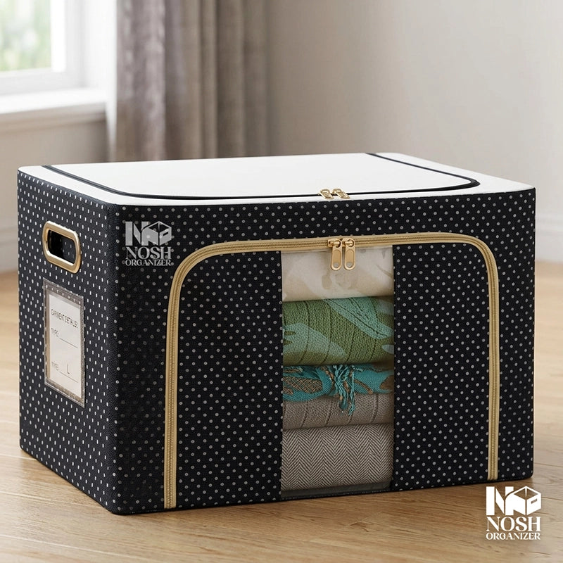 Clothes Storing Box with iron Angles